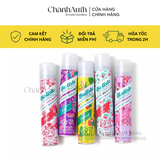 Dầu Gội Khô Hết Bết Dính Tóc, Bồng Bềnh Tức Thì Batiste Dry Shampoo 200ml