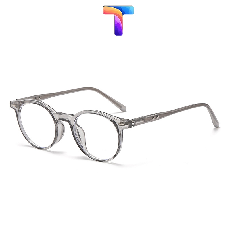 [Nhiều màu] Kính chống ánh sáng xanh tròn nam nữ 7031