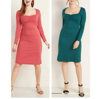 Đầm thun midi xuất dư bigsize