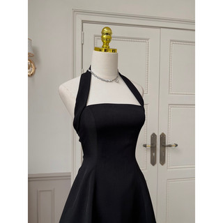 CÓ BIGSIZE_RUBYSTORE New Đầm BASIC Xòe Cổ Yếm Sang Chảnh