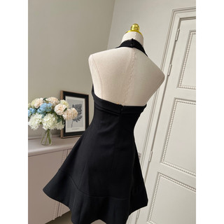 CÓ BIGSIZE_RUBYSTORE New Đầm BASIC Xòe Cổ Yếm Sang Chảnh