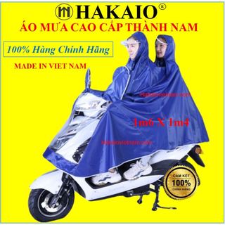 Áo mưa phản quang Thành Nam Loại 1,2 Đầu (Mũ) Vải Dù chống rách có kính che mặt cao cấp