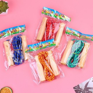 Dây Nhảy lò xo Cán Gỗ 2m
