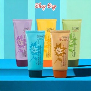 [HÀNG CTY] Kem chống nắng Cellio Waterproof Daily Sun Cream SPF50