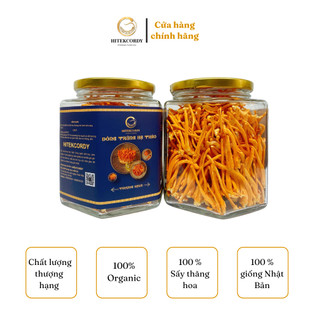 Đông Trùng Hạ Thảo sấy thăng hoa Hitekcordy  hộp 25gram tăng cường sức khoẻ toàn diện