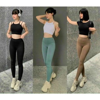 Quần legging tập gym, yoga có giãn 4 chiều