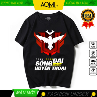 Áo Garena Free Fire 🎁 FREESHIP 🎁 áo game garena sống dai thành huyền thoại