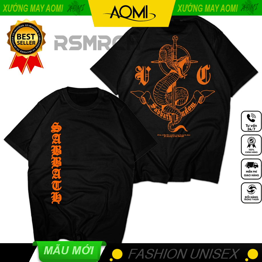 Áo Thun Sabbath Crew Joker Windbreaker Manhwa fom rộng, nam nữ đủ size