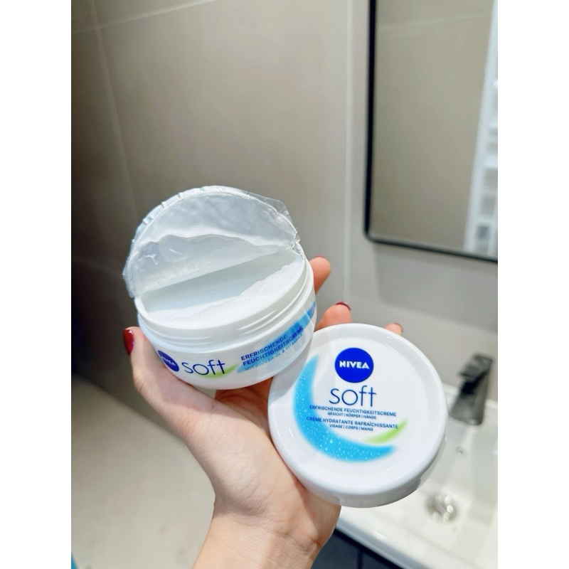🇩🇪🇩🇪KEM DƯỠNG THỂ NIVEA SOFT 200ML TỪ ĐỨC🇩🇪