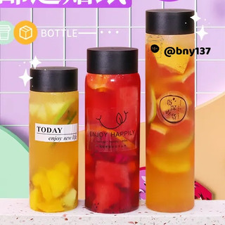 Chai nhựa Pet tròn miệng rộng