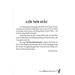 Sách - Tự Chữa Bệnh Đơn Giản (BS. Huỳnh Hải,ThanfhBook-HTRA)