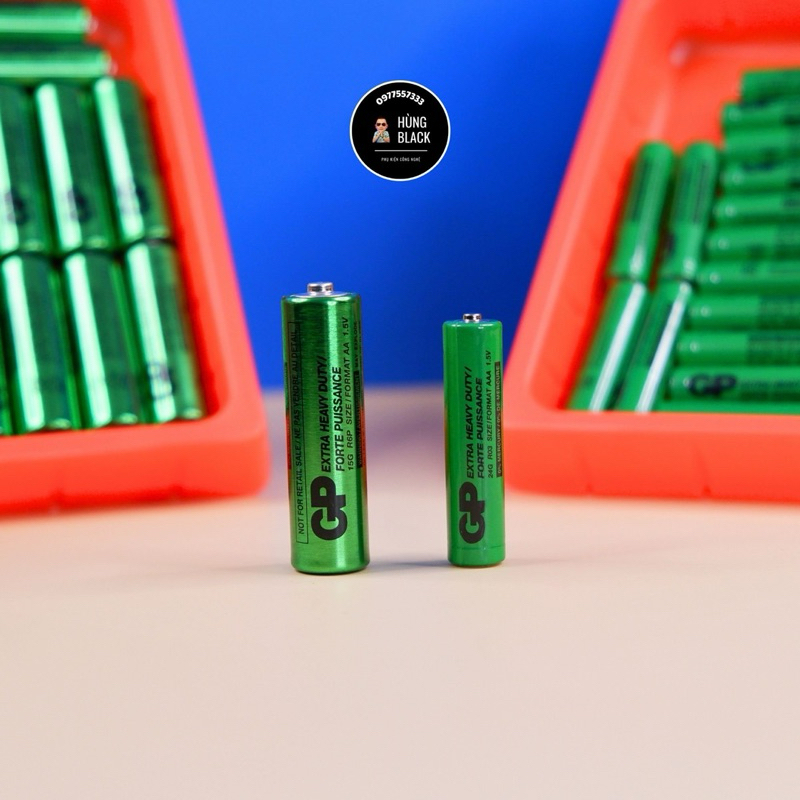 Pin tiểu AA - AAA hãng GP ( pin khô , không chảy nước )