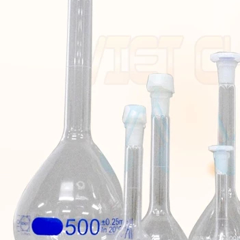 Bình định mức trắng 50ml Isolab