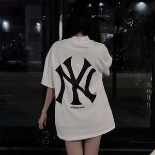 Áo Thun NY In 2 Mặt , Áo Phông Cotton Dày Dặn Dáng Rộng Nam Nữ Phong Cách Hàn Quốc Gía Sinh Viên .