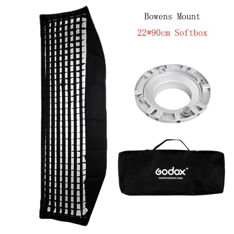Softbox Tổ Ong Godox 22 x 90 cm ngàm Bowen
