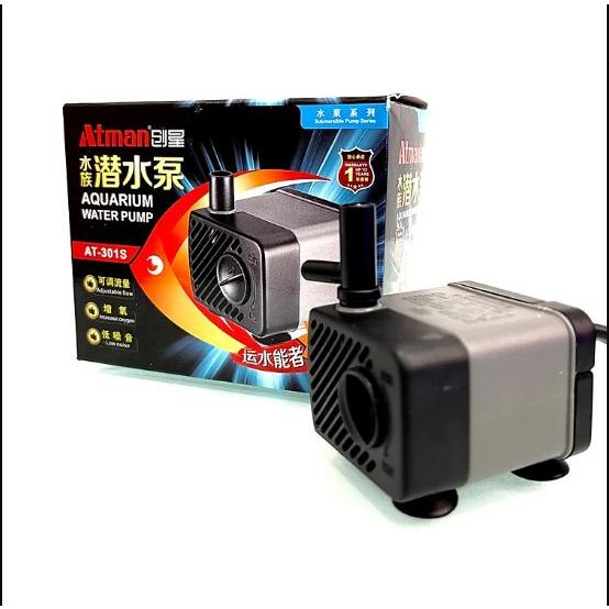 Máy bơm bể cá Atman AT 301s - Máy bơm nước hồ cá thủy sinh siêu êm