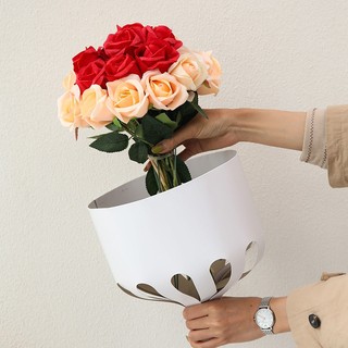 B5-6B Cốt giấy tròn cắm hoa