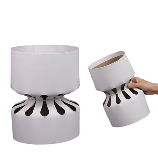 B5-6B Cốt giấy tròn cắm hoa