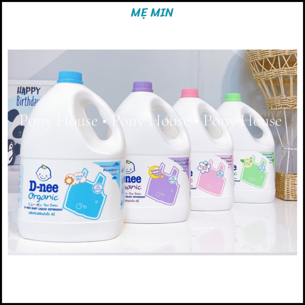 Nước giặt Dnee thái lan 3000ml, sạch, thơm, mềm vải