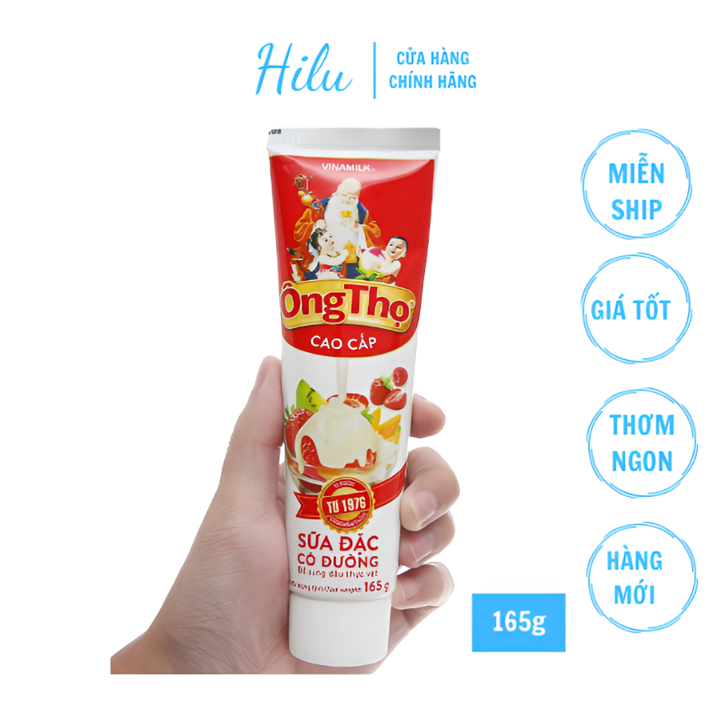 Sữa đặc ông thọ dạng tuýp 165g