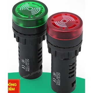 Đèn báo còi phi 22mm ad16-22sm