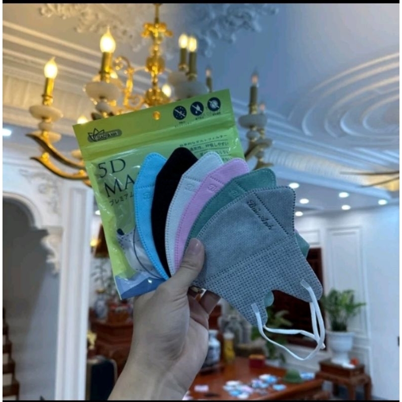 thùng 500 cái khẩu trang 5d BẢO ANH