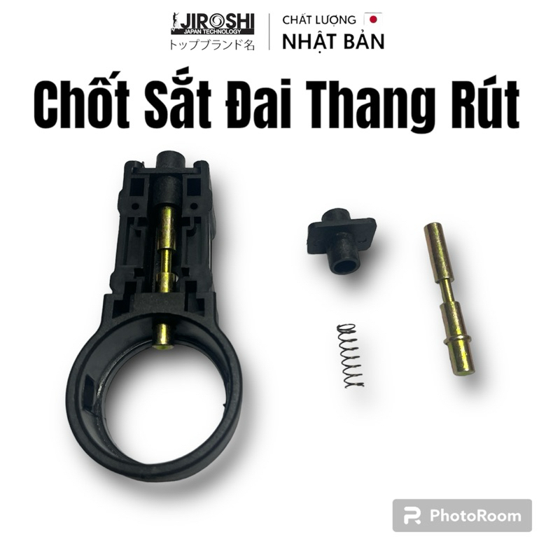 Cây chốt sắt trong đai thang nhôm rút, cây ty sắt trong đai thang rút