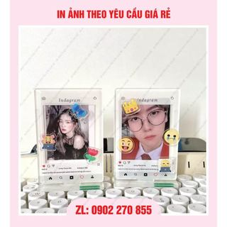 In ảnh intagram theo yêu cầu pola 5x7 khung intagram siêu đẹp, siêu rẻ