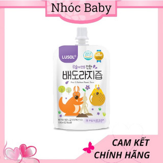 Nước Ép Lê, Rễ Hoa Chuông Đen Nguyên Chất LUSOL Cho Bé Từ 6 Tháng Tuổi