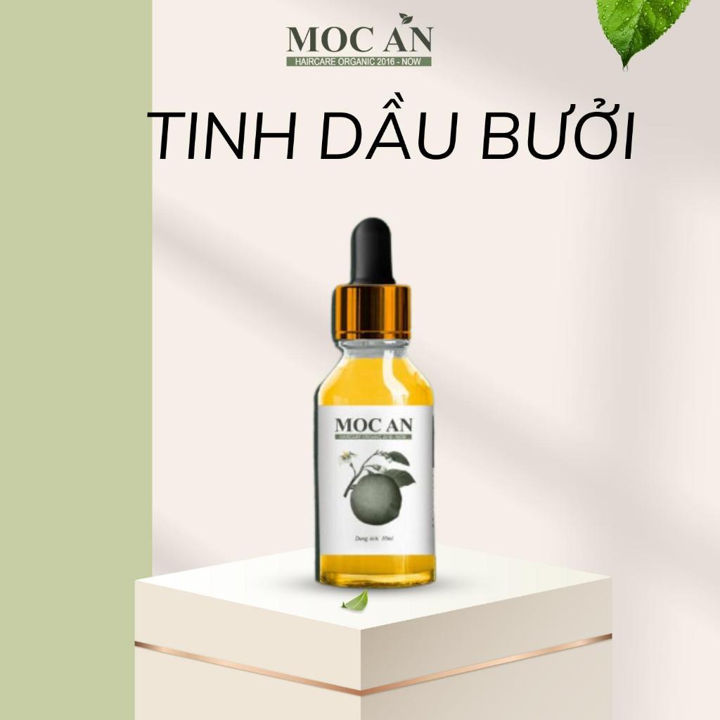 Serum Tinh Dầu Bưởi Da Xanh 10ml Mộc Ân Haircare dành cho tóc gãy rụng/tóc hư tổn, dưỡng ẩm bóng mượt