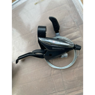 9bao giá) Bộ tay bấm xả/Tay đề cho Xe đạp thể thao SHIMANO 3x7 và 3*8 loại mặt dài sang trọng Loại đẹp kèm tay phanh