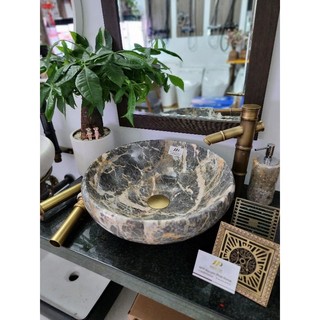 Lavabo đá tự nhiên, chậu rửa mặt đá tự nhiên