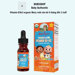Vitamin d3 k2 mary ruth drops 15ml cho bé 1_3 tuổi