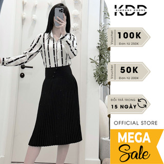 Áo sơ mi cổ đức kẻ in sao SCOOL thiết kế lụa satin form suông thời trang 2 màu đen trắng DA05