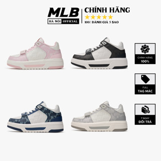 Giày MLB Chính Hãng Chunky Liner Mid Denim - Giày Thể Thao Sneaker MLB Nam Nữ Chuẩn Auth