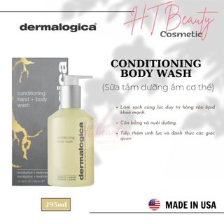 Sữa tắm làm sạch dưỡng ẩm cơ thể Dermalogica Conditioning Body Wash 295ml - HT BeautyCosmetic