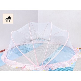 Màn Chụp Gấp Gọn tránh muỗi và côn trùng cho bé , Thoáng Khí, Xinh Xắn, Tiện Lợi Dễ Sử Dụng Dành Cho Bé Sơ Sinh,