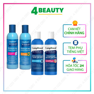 Toner compliment no problem cấp ẩm, kiềm dầu, mờ thâm 200ml