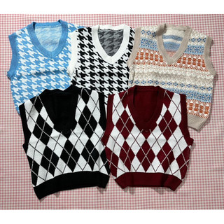 Áo gile len 2hand tuyển xinh