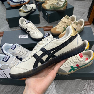 Giày Thể Thao Asics Onitsuka Đen Gót Vàng mới