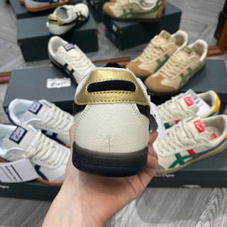 Giày Thể Thao Asics Onitsuka Đen Gót Vàng mới