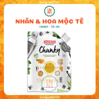 Mứt nhãn & hoa mộc tê - mứt chunky túi 1kg