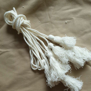 Dây cotton 2 đầu tua rua