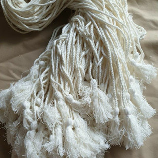 Dây cotton 2 đầu tua rua