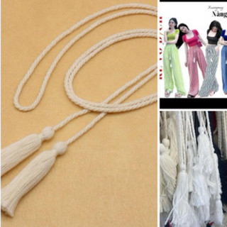 Dây cotton 2 đầu tua rua
