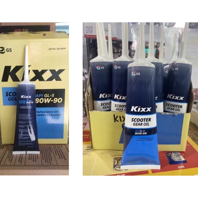 Dầu nhớt hộp số (láp) Kixx Scooter Gear Oil GL-5 80W90 120ml