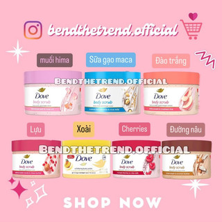 [AUTH-ĐỦ BILL] TẨY TẾ BÀO CHẾT DOVE EXFOLIATING BODY SCRUB 298grams