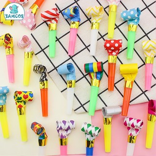 Kèn thổi sinh nhật, party cho bé, kèn lưỡi ngộ nghĩnh Samcos