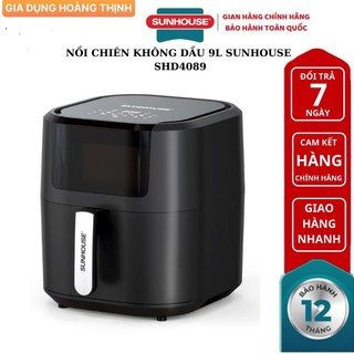 Nồi chiên không dầu điện tử 9L Sunhouse 4089 hàng chính hãng bảo hành 12 tháng