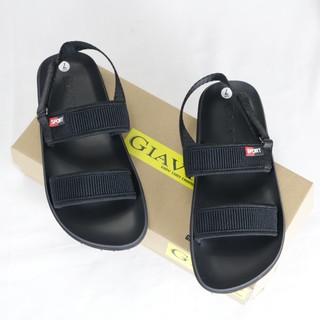 [Mới] Giày sandal nữ 2 dây ngang Giavy ( dép quai hậu Gia Vy SK49 quai vải dù và đế cao su thịnh hành)